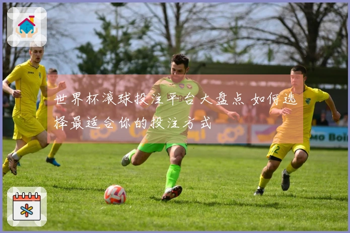 世界杯滚球投注平台大盘点 如何选择最适合你的投注方式